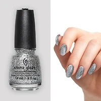 China Glaze - Silver of Sorts - 0.5 Oz, China Glaze