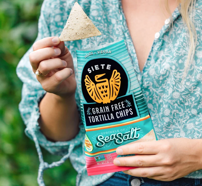 Grain Free Tortilla Chips - Sea Salt, 142g