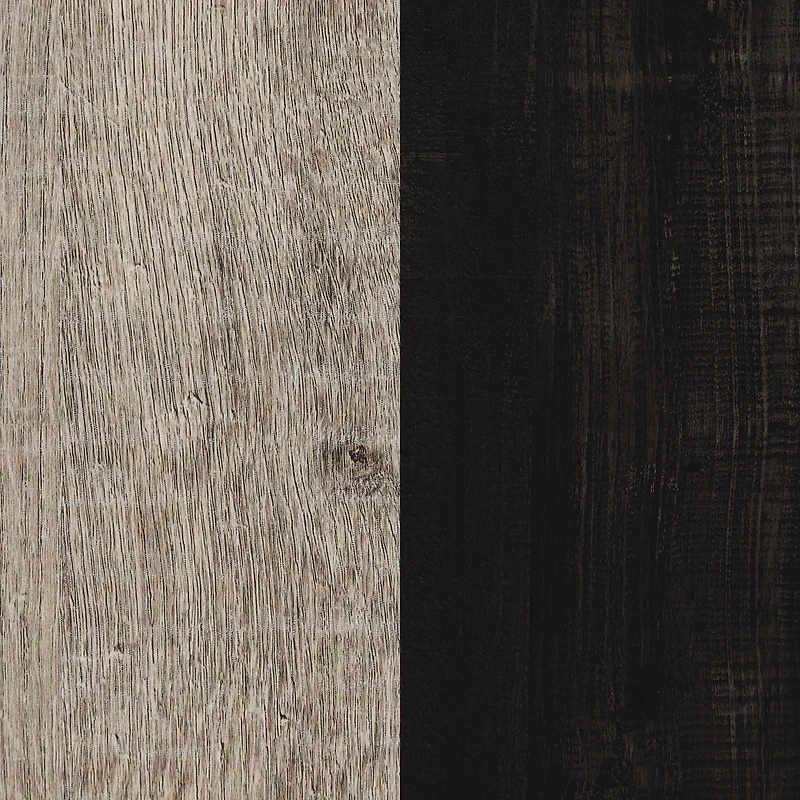 South Shore Londen 5-Drawer Chest for Adult, in Rubbed Black and Weathered Oak