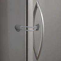 Verrou en lanière flexible (gris) x2