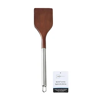 Mainstays Acacia Wood and Stainless Steel Solid Turner, Mainstays Wood and Stainless Steel Turner