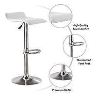 Hometrends Gaslift Swivel Barstool High Adjustable, Hometrends Gaslift Barstool