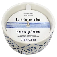 Bougie coulée parfumée - FIGUE ET GARDÉNIA