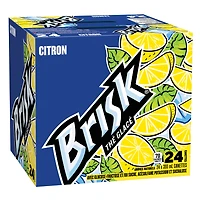 Brisk Lemon Iced Tea 24 x 355mL, Cans, 24x355mL