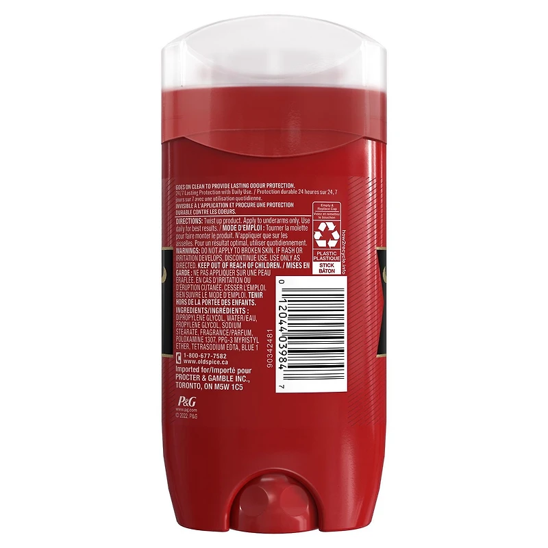Old Spice Aluminum Free Deodorant for men, 24/7 Odor Protection, Captain with Bergamot Scent, 85g