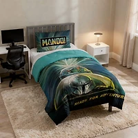 Mandalorian Queen Comforter Set