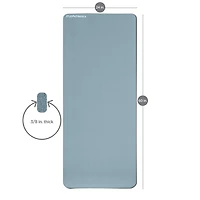 Tapis d'exercice et de Pilates Zenzation Athletics de 5/8 po