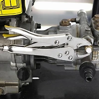 WorkPro 5 po Pince-étau à bec coudé Libération rapide