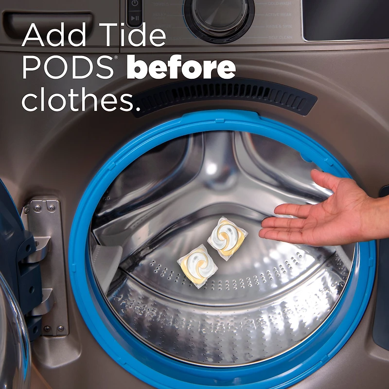 Tide PODS Free & Gentle Laundry Detergent Soap Pacs, Tide PODS Laundry Detergent, Laundry Detergent Pacs, Laundry PODS Detergent, 31CT