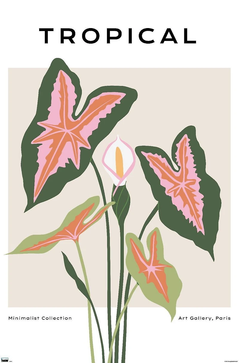Botanical - Tropical Wall Poster, 22.375" x 34"