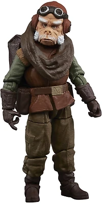 Star Wars The Vintage Collection Kuiil Toy, 3.75-Inch-Scale Star Wars: The Mandalorian Action Figure, Classic Toys for Kids Ages 4 and Up