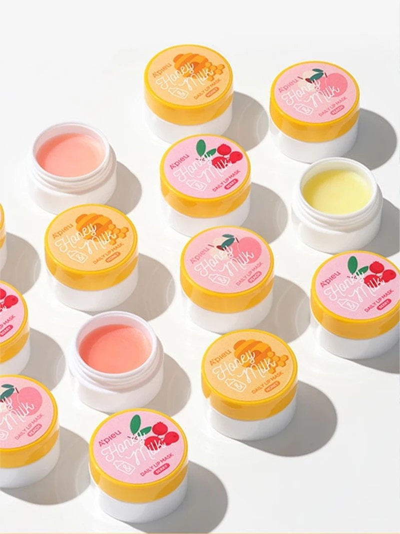 APIEU Honey & Milk Daily Lip Mask 6g - Honey