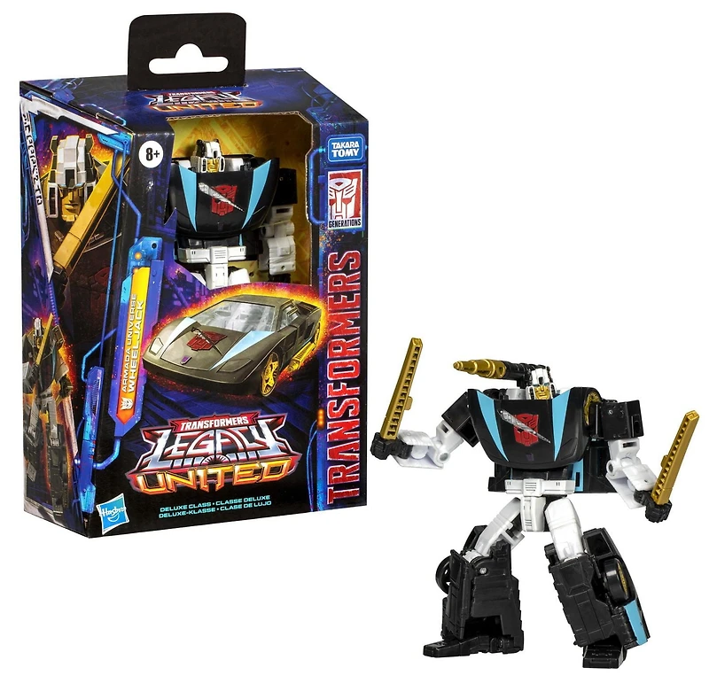 Transformers Generations Legacy, figurine Armada Universe Wheeljack classe Deluxe de 14 cm, dès 8 ans