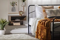 Meubles South Shore, collection Sazena, Table de chevet murale