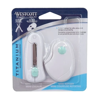 Westcott 2pk Mini Scissors, MINI SCISSORS