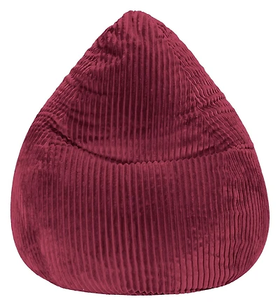 Gouchee Home Tessa Bean Bag Chair – Corduroy Beanbag with Polystyrene Bead Filling, Cozy Lounge Seating for Teens and Adults, Lightweight and Portable for Dorm or Living Room