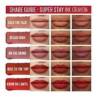 Super Stay®Ink Crayon Lipstick, With Lasting Ink technology