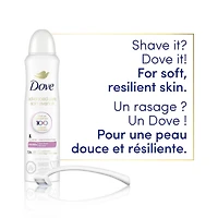 Antisudorifique en Vaporisateur à Sec Dove Soin Avancé Parfum Fini Clair, 107g Antisudorifique