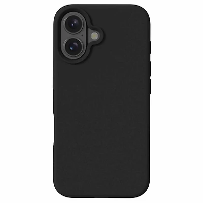 Blu Element Étui en Silicone avec MagSafe Noir pour iPhone 16
