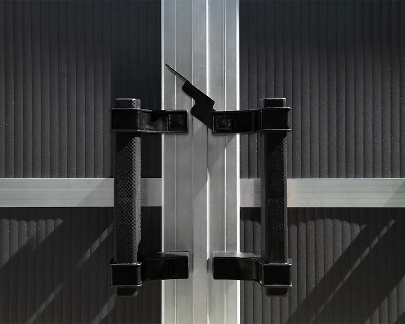 CANOPIA by PALRAM Yukon 11 ft. x 9 ft. Dark Grey Storage Shed / Garage