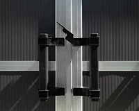 CANOPIA by PALRAM Yukon 11 ft. x 9 ft. Dark Grey Storage Shed / Garage