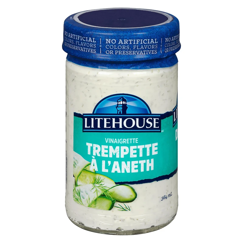 384ml Litehouse Vinagrette a L'aneth 384mL