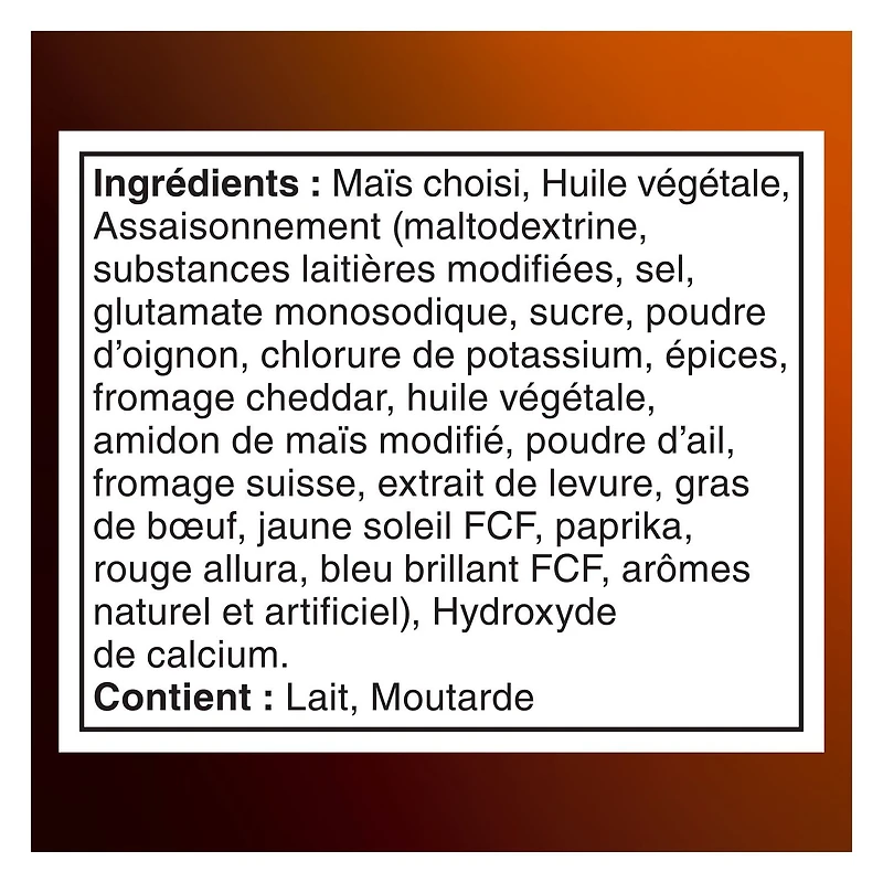 Doritos Late Night Sizzlin' Cheeseburger flavoured Tortilla Chips, 210 g.