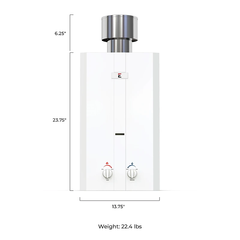Eccotemp L10 Portable Outdoor Tankless Water Heater w/ Shower Set