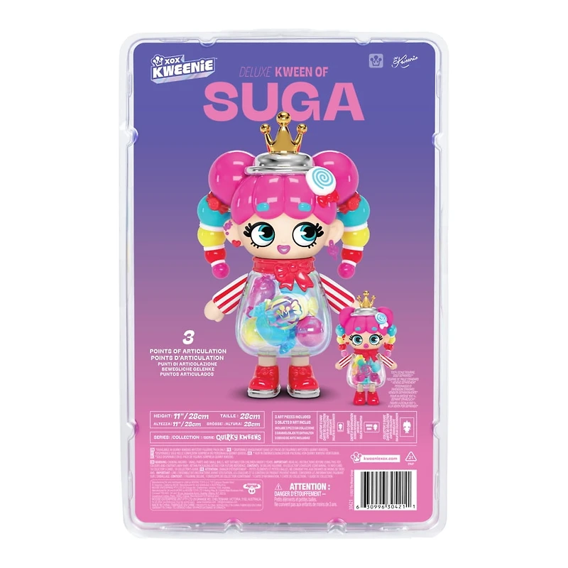 XOX Kweenie Deluxe Figurine - Kween of Suga, Super Sized Figurine