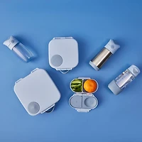 b.box - Bouteille d'eau moderne junior de 380 ml avec paille rabattable pour les tout-petits et les enfants. Anti-déversement, anti-fuite, sans BPA. Idéal pour l'école/la garderie ou la prochaine étap