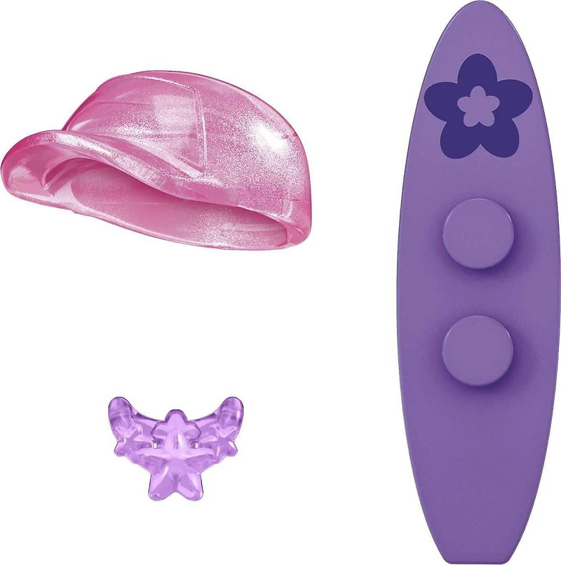 MEGA Barbie Color Reveal Surf et Baignade - 15 blocs et éléments spéciaux