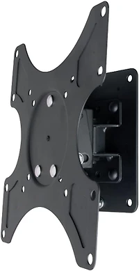Techly Tilt & Swivel TV Wall Mount for 19" to 37" LCD/LED TVs VESA up to 200x200 mm, Holds up to 25 kg, Black