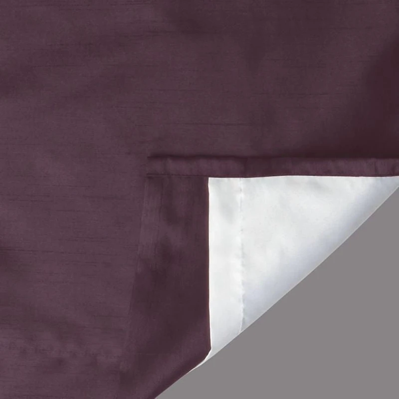 Panneau de fenêtre thermique en faux soie Hometrends