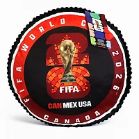 FIFA Team Canada Game Day Round Cushion, 20", FIFA ROUND PILLOW - CANADA