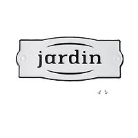 Hometrends Metal Sign - Jardin