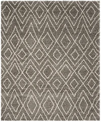SAFAVIEH Hudson Augustine Geometric Shag Area Rug