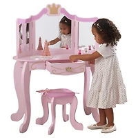 KidKraft Coiffeuse et tabouret Princesse
