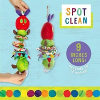 World of Eric Carle, The Very Hungry Caterpillar Activity Toy, Jiggle Caterpillar, 12 inches