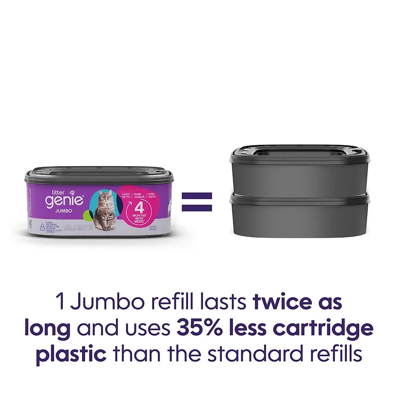 Recharge Litter Genie Jumbo - 2pk