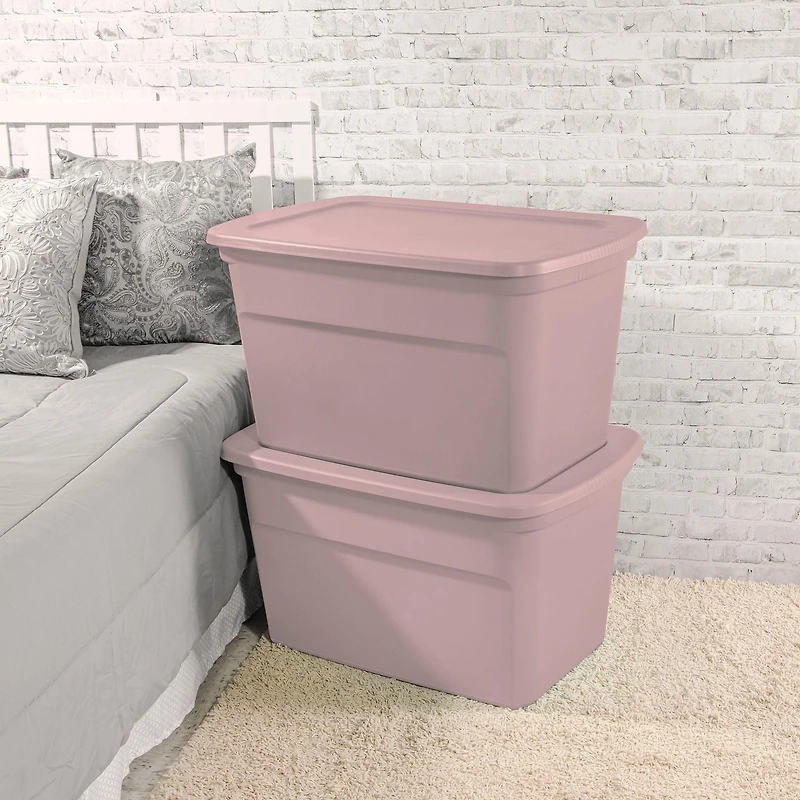 Sterilite Boîte 114L, Rose