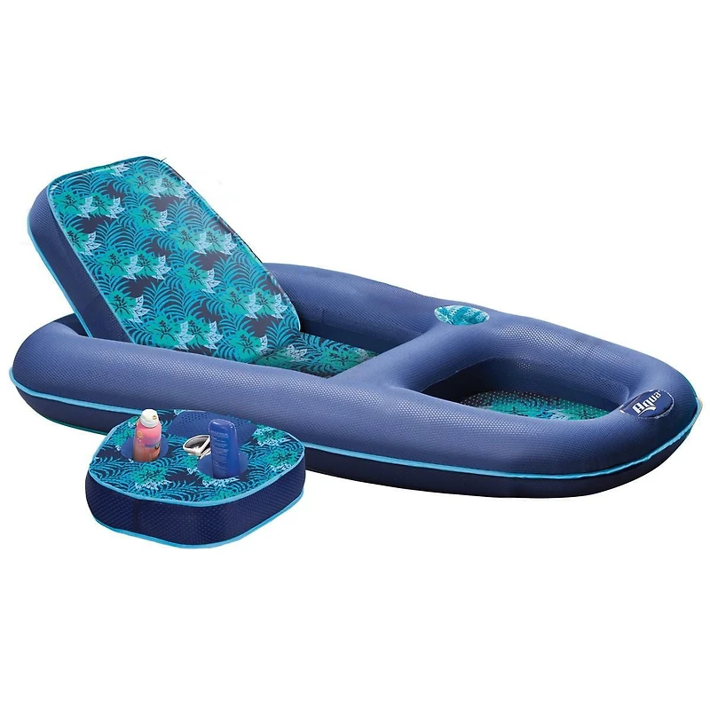 Aqua 2-in-1 Tanner and Recliner Pool, Beach and Lake Lounge