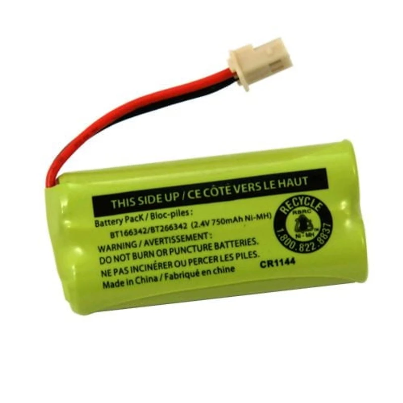 VTech BT266342 Bloc-piles rechargeable AAA pour téléphones sans fil Ni-MH bloc-piles rechargeable, 2.4v, 750mAh