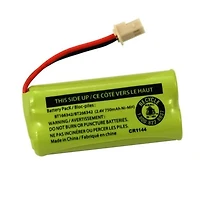 VTech BT266342 Bloc-piles rechargeable AAA pour téléphones sans fil Ni-MH bloc-piles rechargeable, 2.4v, 750mAh
