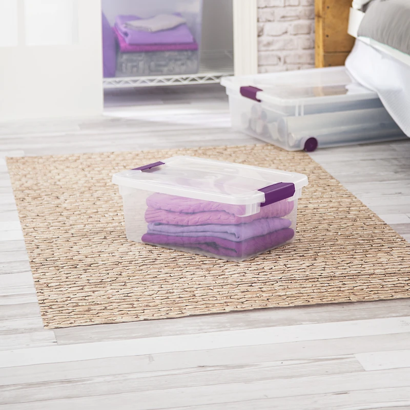 Sterilite 14 Liter ClearView™ Latch Box
