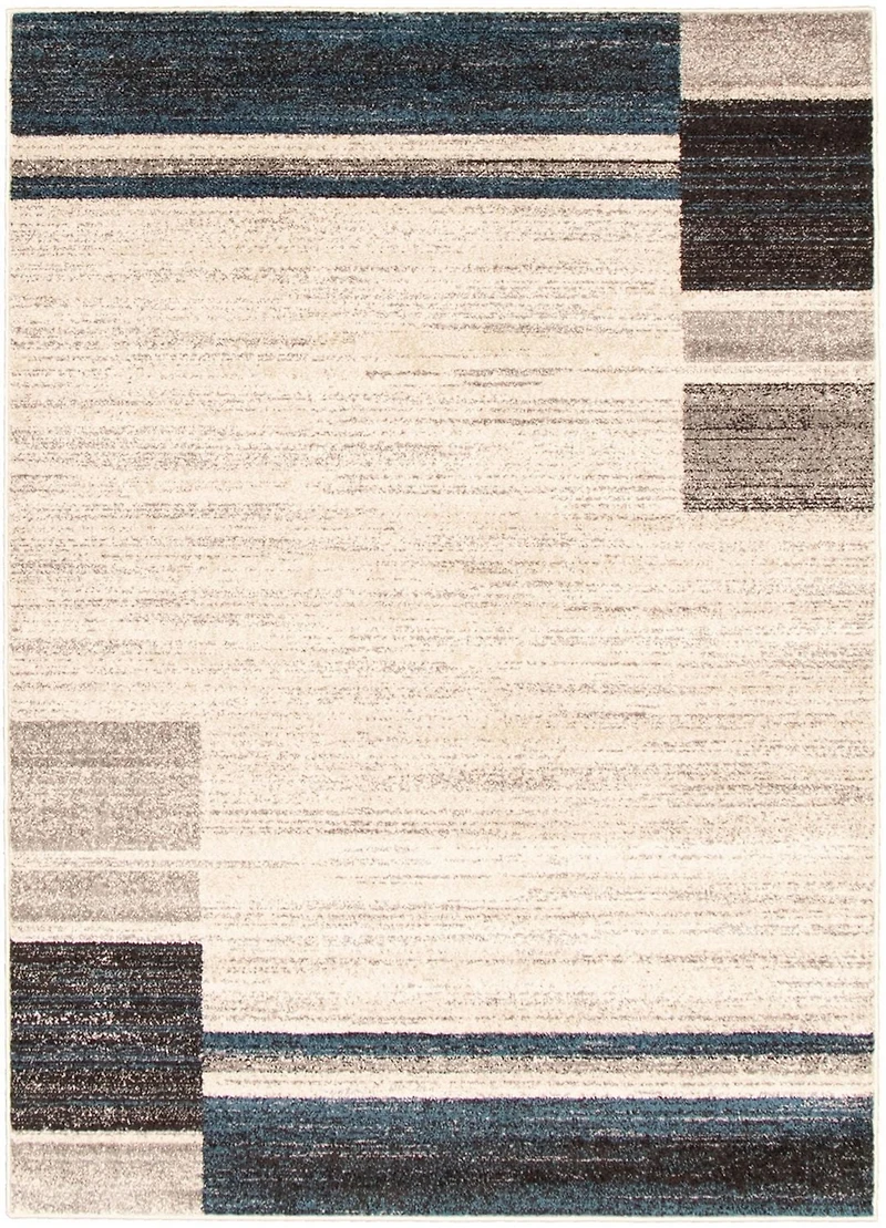 Tapis d'Interieur ECARPET pour Salon, Chambre à Coucher, Doux et Pelucheux Collection Ayla