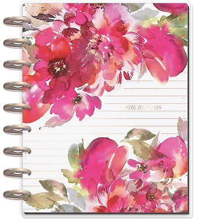 me & my BIG ideas The Happy Planner She Blooms Floral Classic Planner