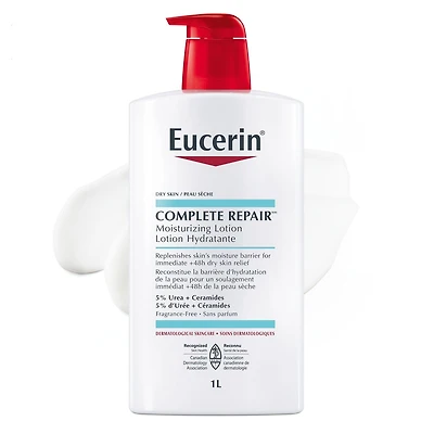 EUCERIN Complete Repair lotion hydratante Peau sèche à très sèche 1l