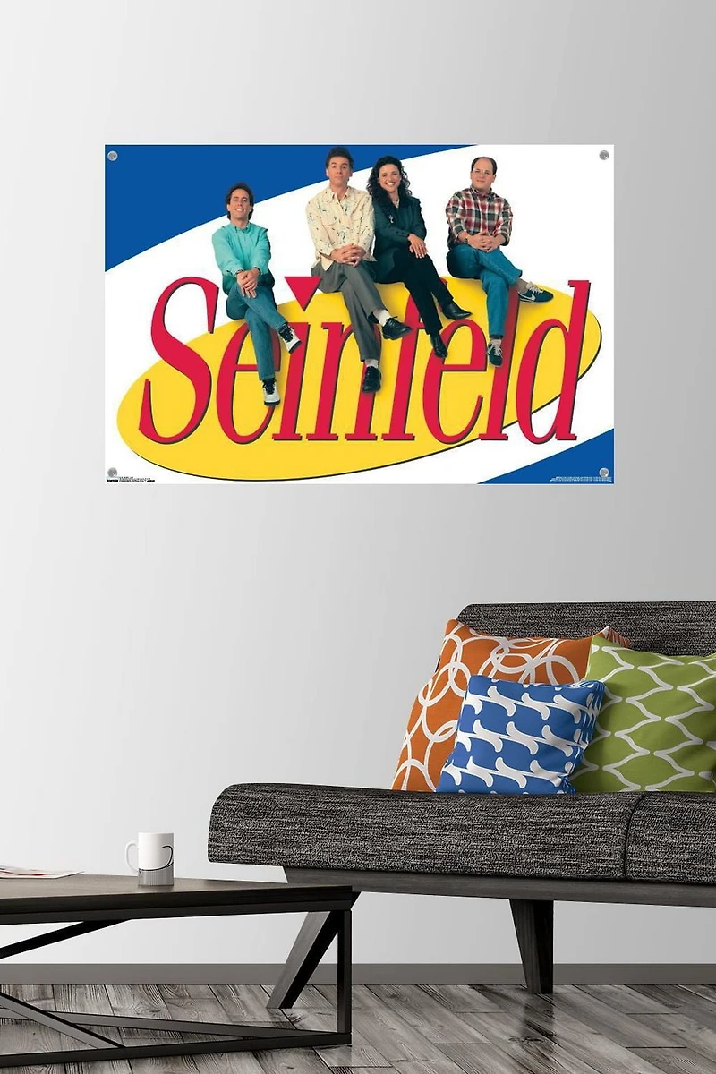 Seinfeld - Logo Wall Poster, 22.375" x 34"