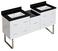 American Imaginations 61.5-in. W Vanity SetAI-19009