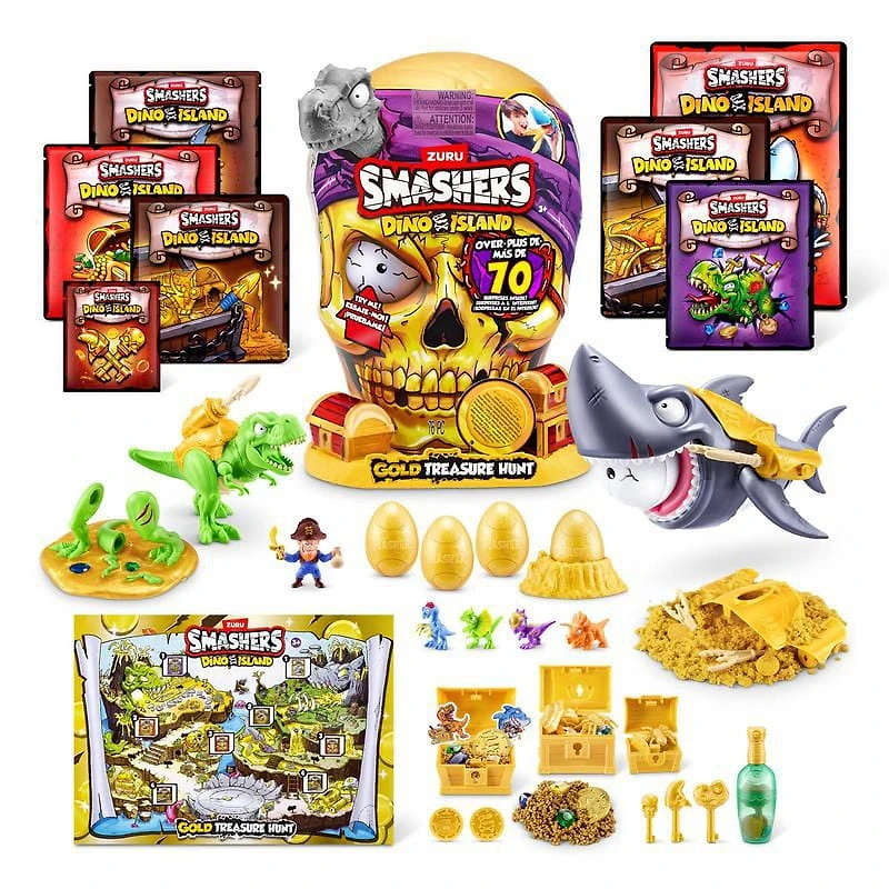 Dino Island Gold Treasure Hunt
